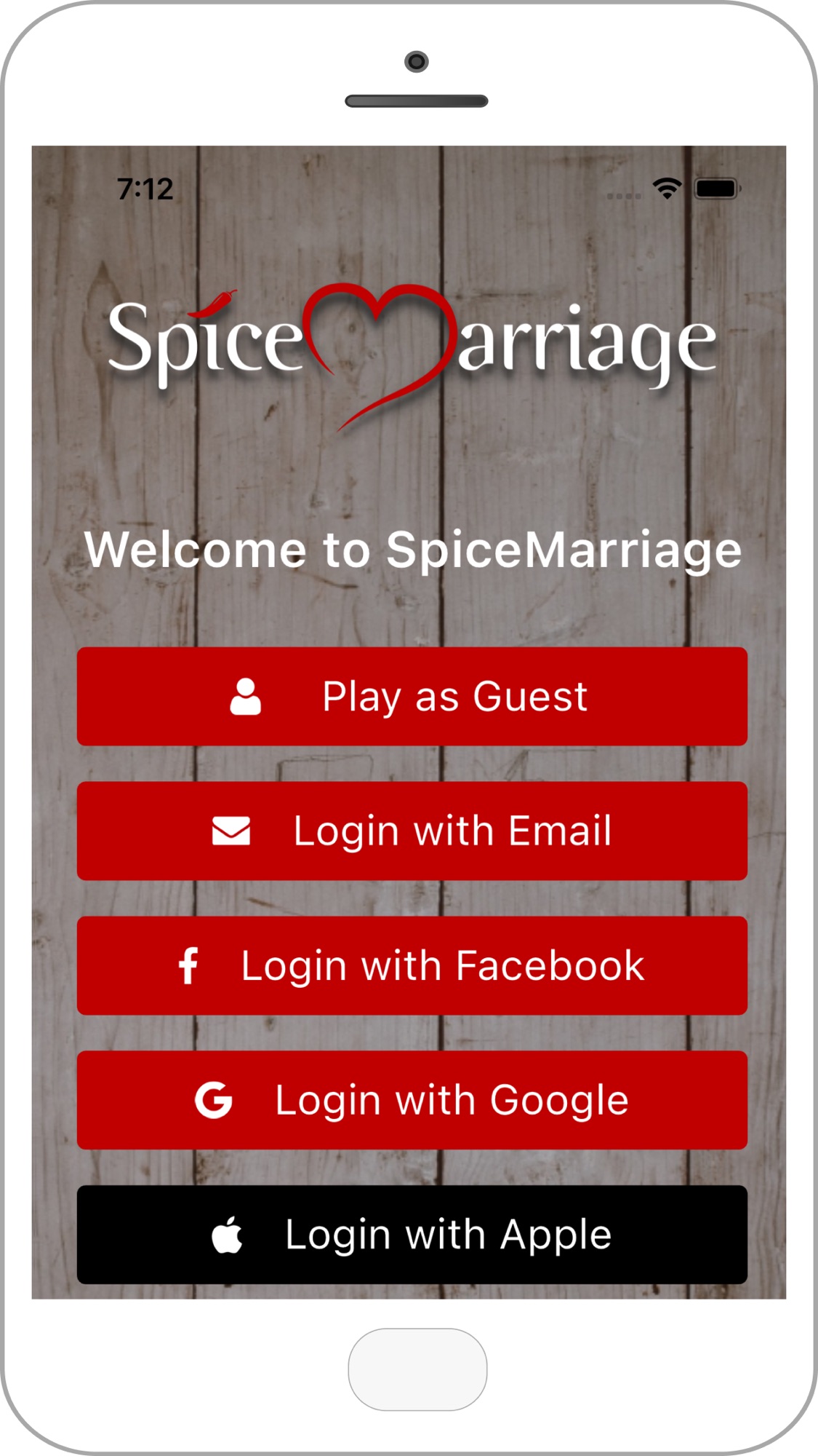Spice Marriage app